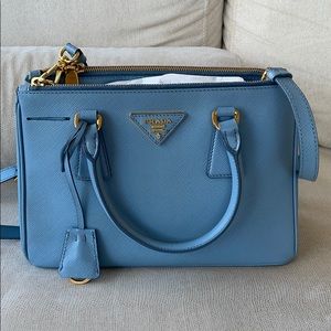 Small Saffiano Leather Prada Galleria Bag